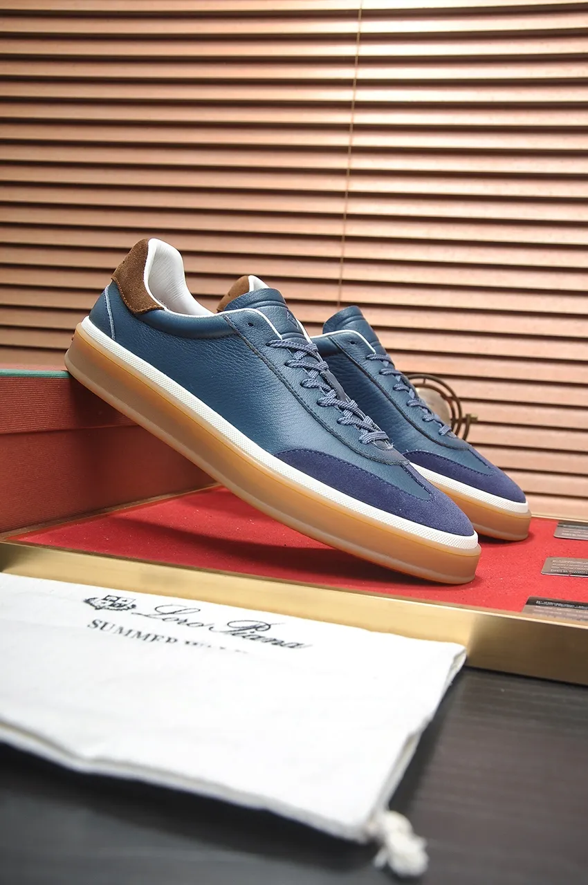 Men's men's shoes 💰540💶【𝐥𝐨𝐫𝐨 𝐏𝐢𝐚𝐧𝐚】lp classic loafers, an Italian treasure brand, the only brand that can match Hermès! Only after wearing it do we realize that we cannot let down our feet. The upper is imported cashmere, the lining of water-dyed cowhide ➕ the cowhide feet, the official original glass rubber outsole, and the pendant. Exclusive original packaging (tag ➕ brand paper ➕ outer box ➕ hand bag) code number: 38-45